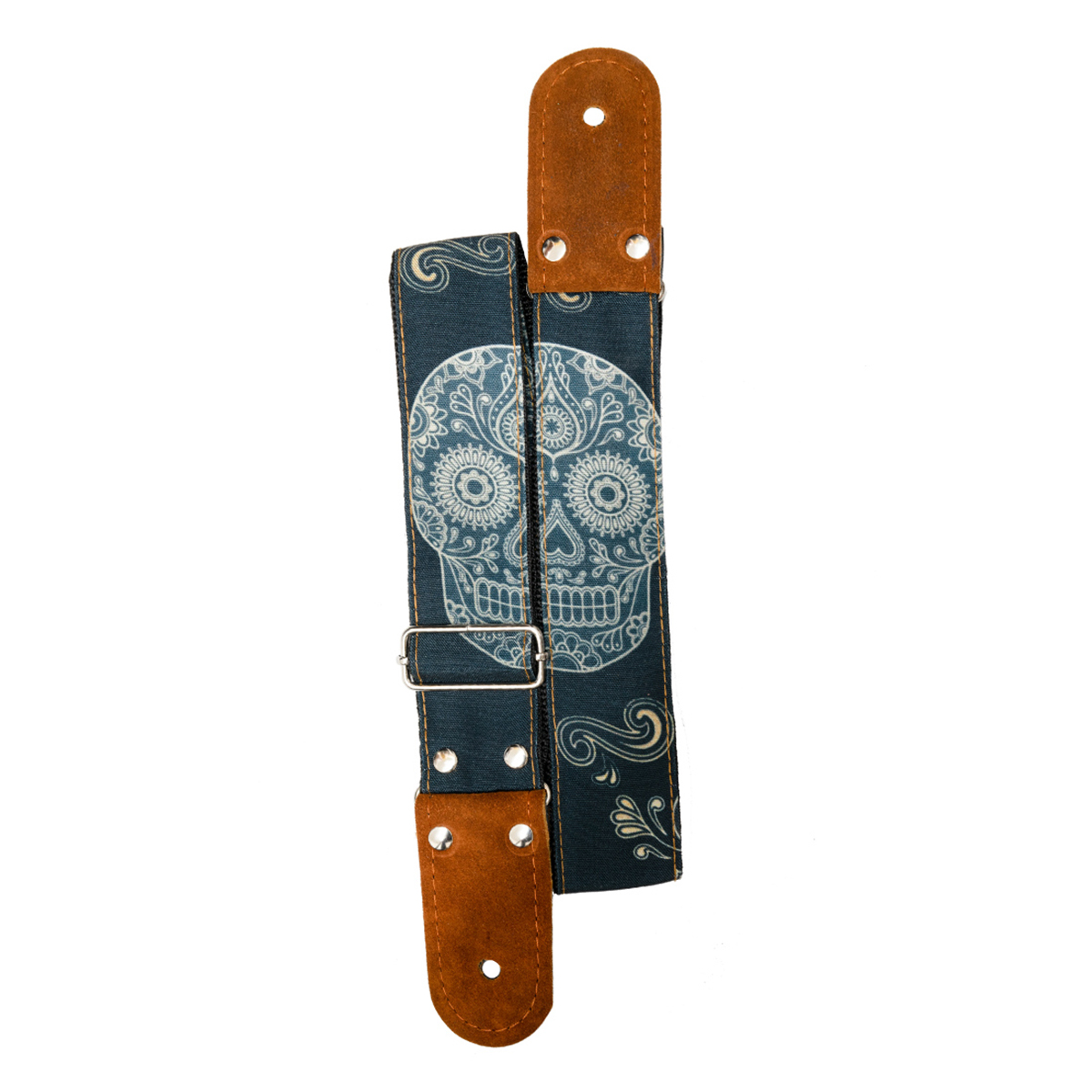 Strap Guitarra/Bajo Calaveras Mexicanas