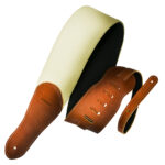 Strap Guitarra/Bajo Elegance XL Hueso/Miel