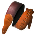 Strap Guitarra/Bajo Elegance XL Vino Miel