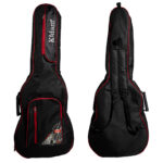 Funda de Guitarra Eléctrica Bordes Rojos