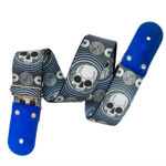 Strap Guitarra/Bajo Audio Calaveras Azules