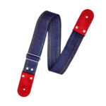 Strap Guitarra/Bajo Mezclilla Gris